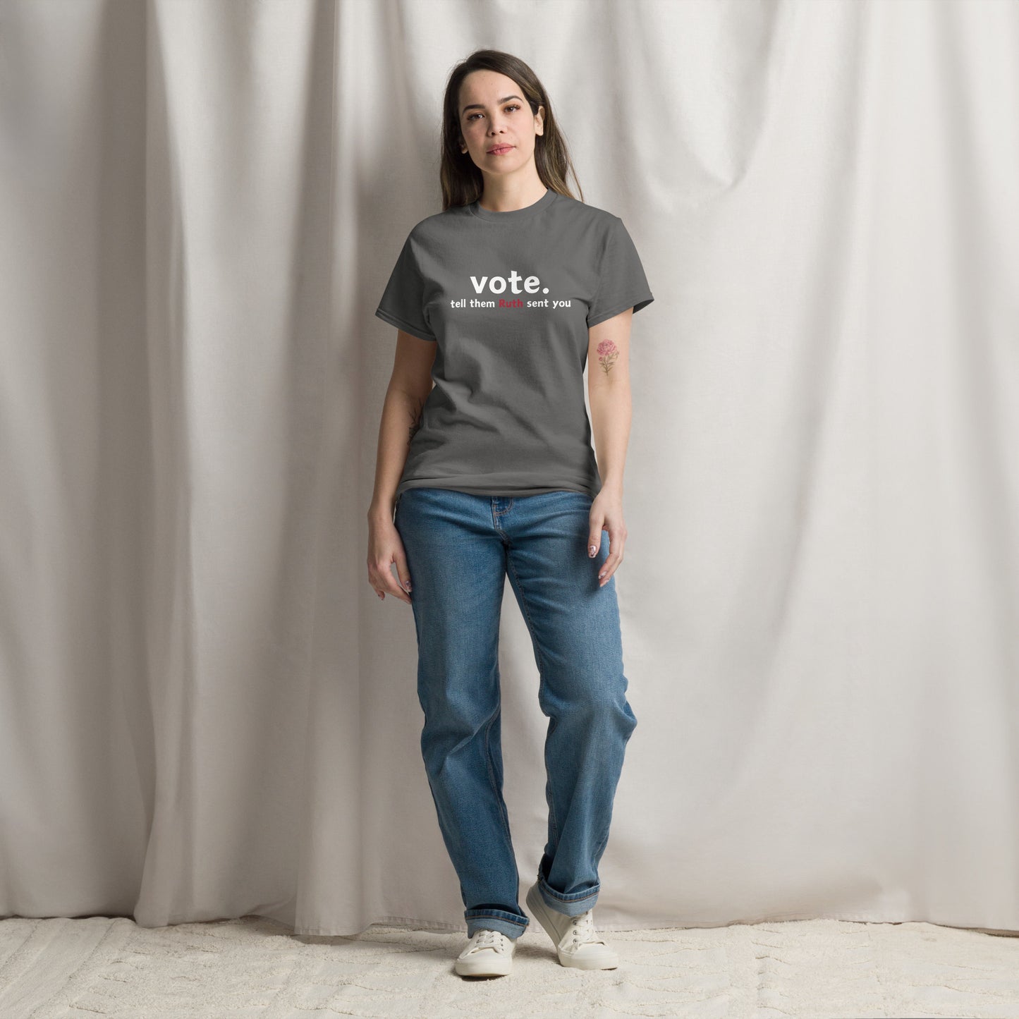 Unisex classic tee - Tell them Ruth sent you