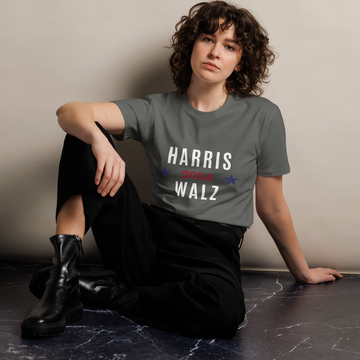 Unisex premium t-shirt - Harris Walz 2024