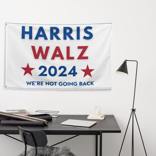 Flag - Harris Walz We're Not Going Back