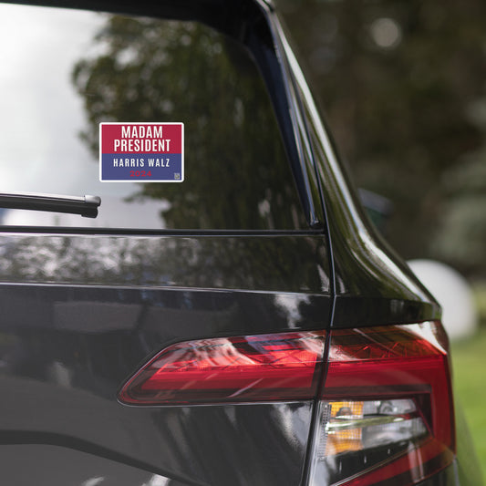 Bubble-free stickers - Madam President