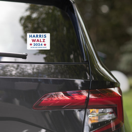 Bubble-free stickers - Harris Walz We're Not Going Back