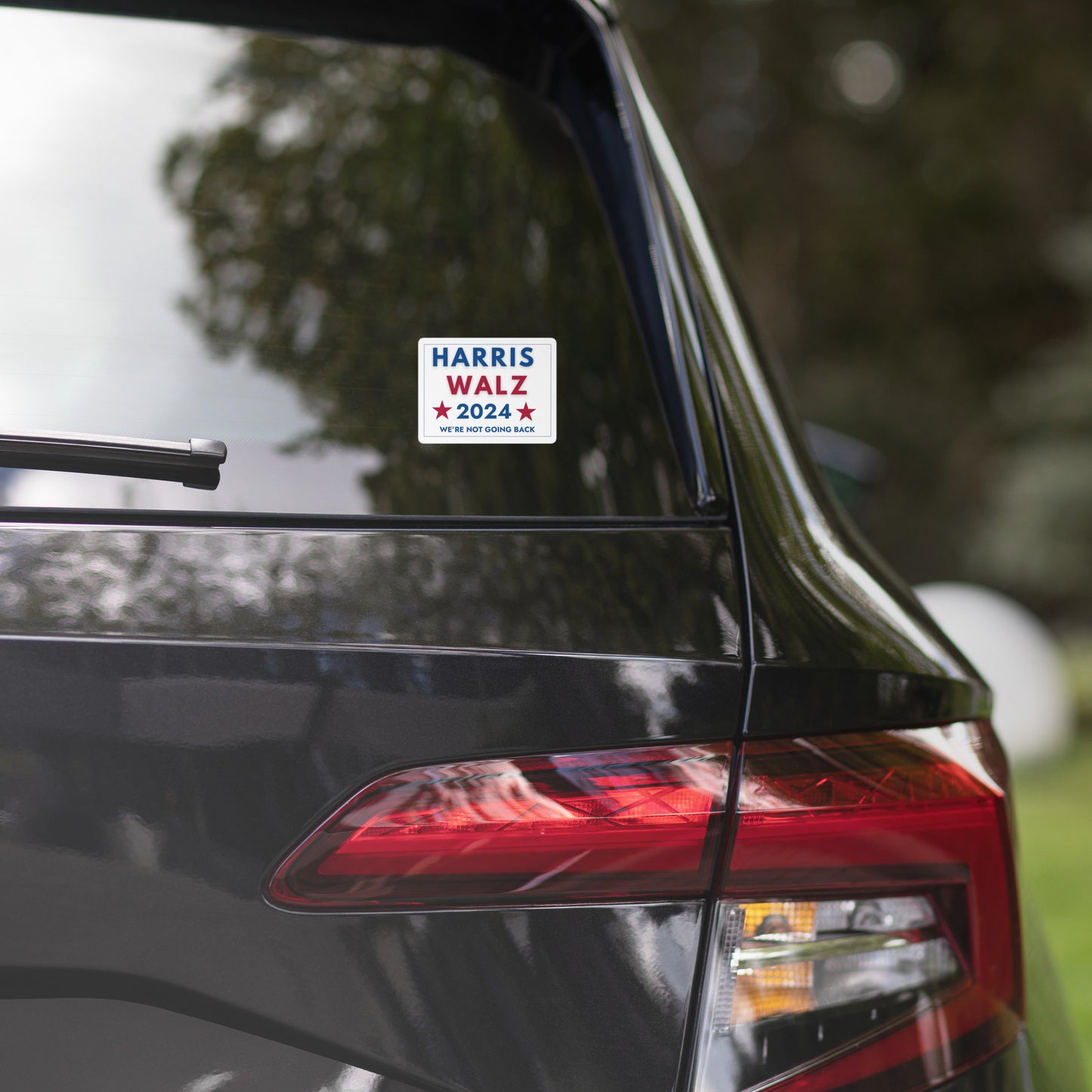 Bubble-free stickers - Harris Walz We're Not Going Back