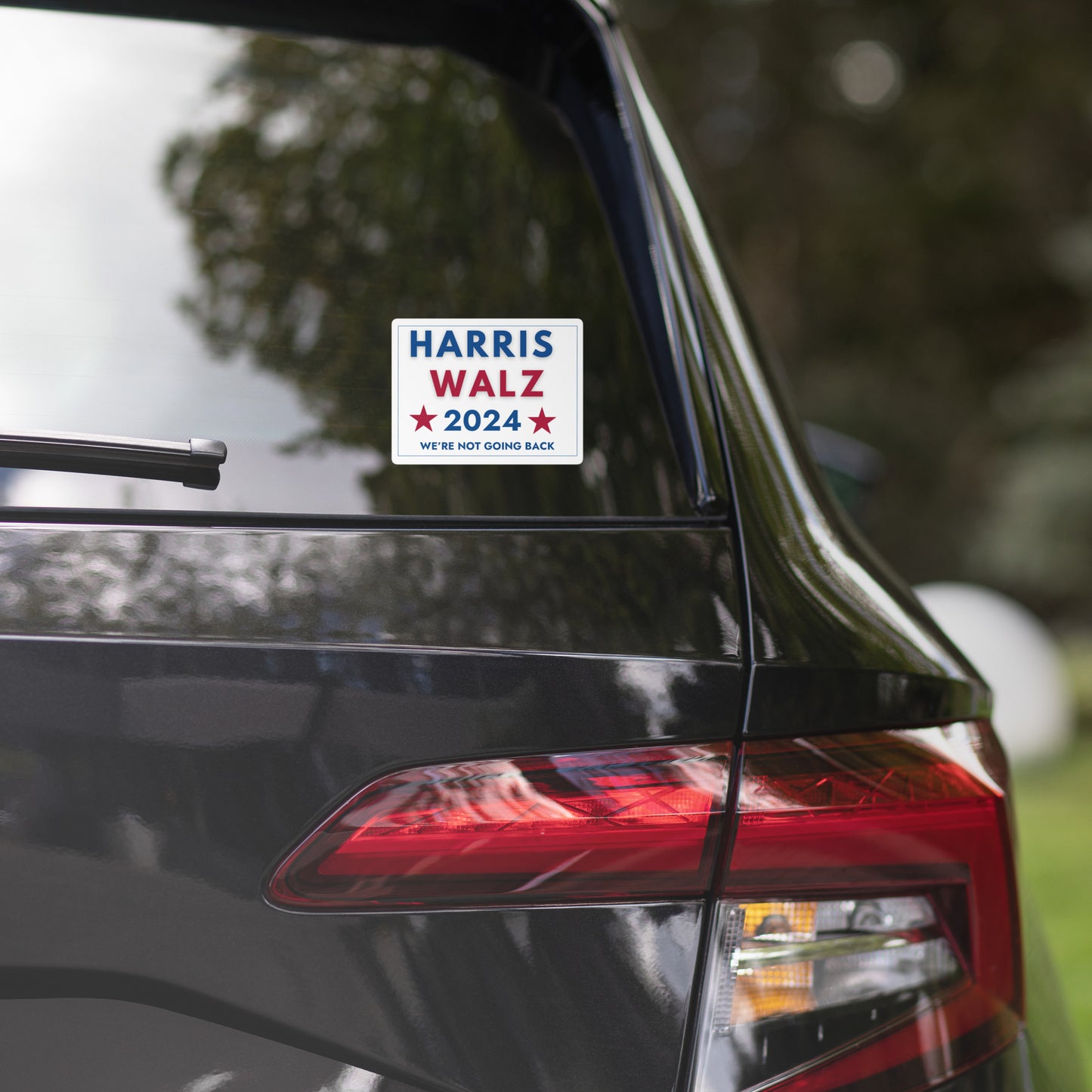 Bubble-free stickers - Harris Walz We're Not Going Back