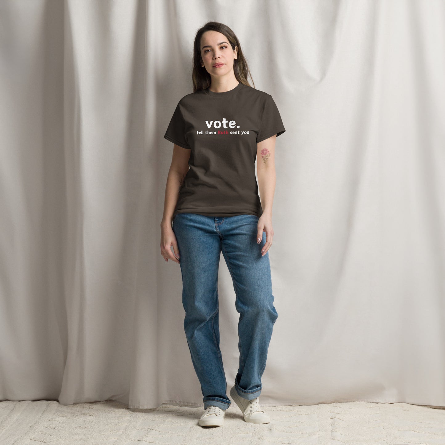 Unisex classic tee - Tell them Ruth sent you