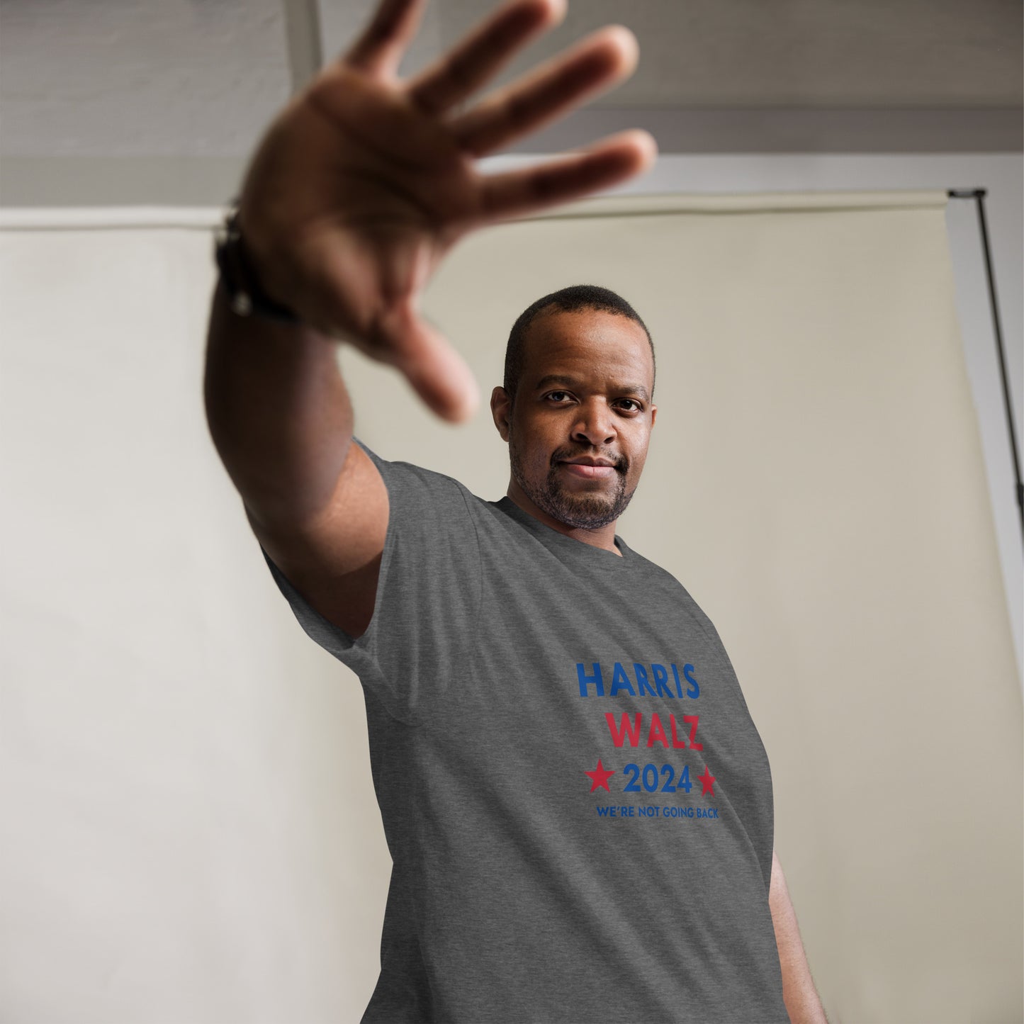 Unisex classic tee -  Harris Walz We're Not Going Back