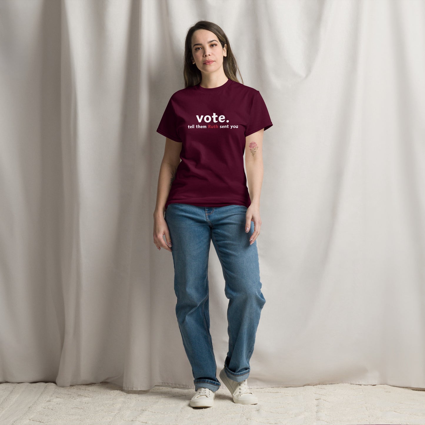 Unisex classic tee - Tell them Ruth sent you