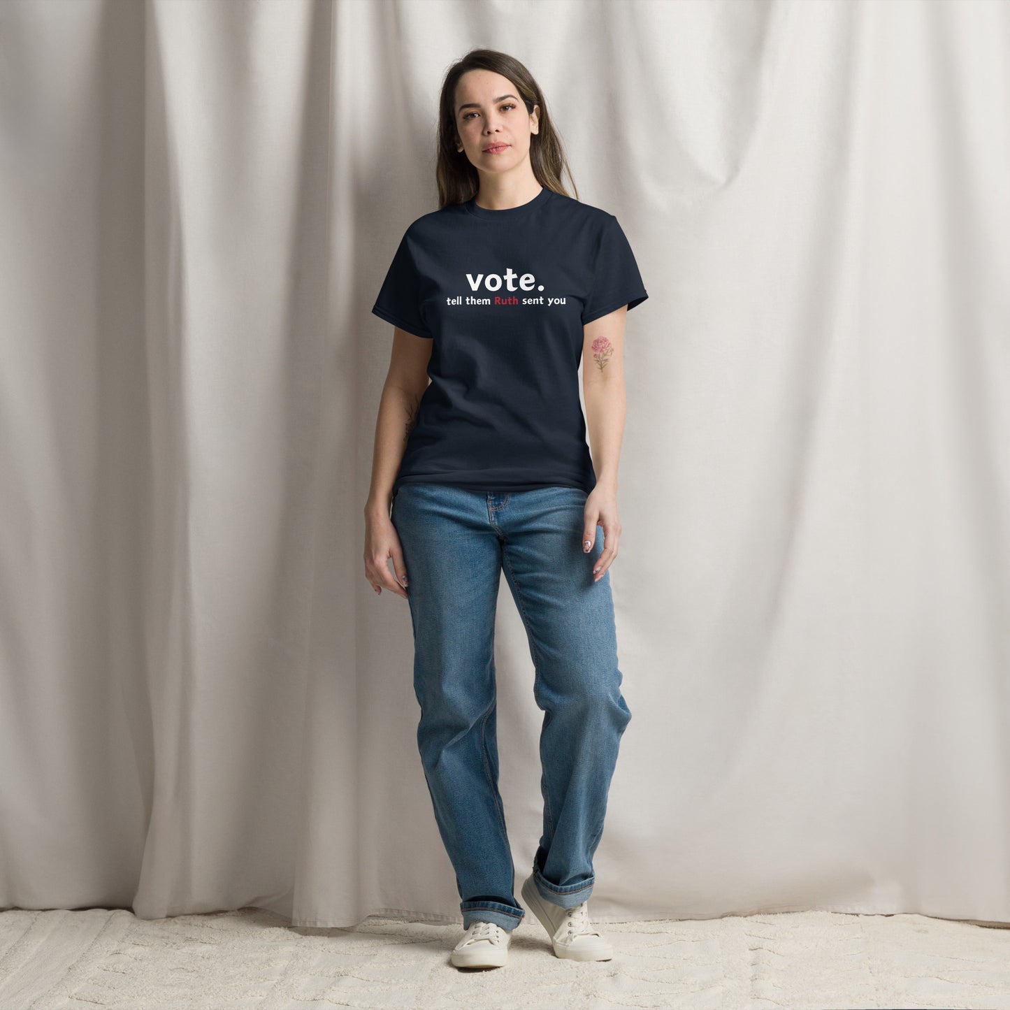 Unisex classic tee - Tell them Ruth sent you
