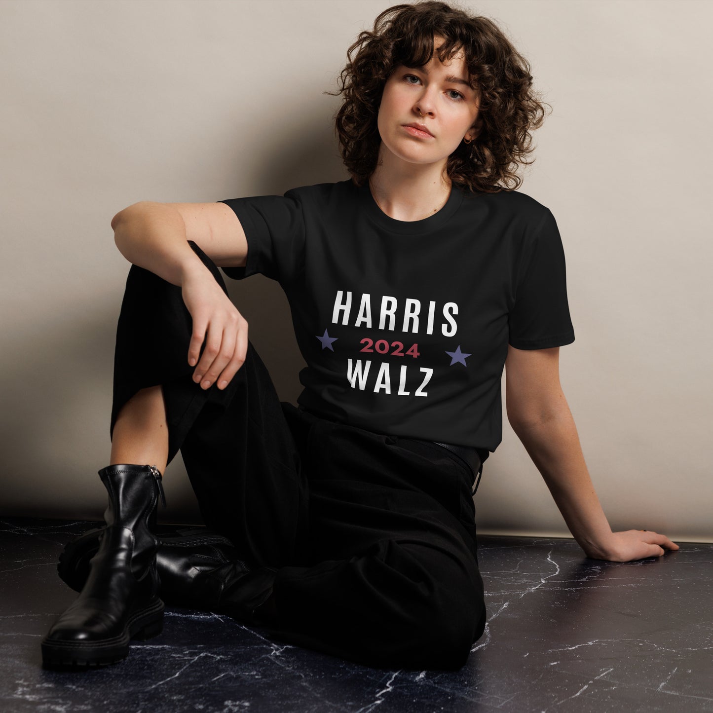 Unisex premium t-shirt - Harris Walz 2024