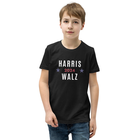 Unisex Youth  Short Sleeve T-Shirt - Harris Walz 2024